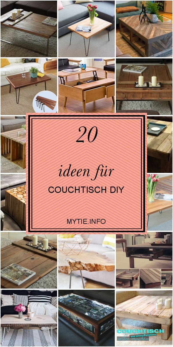 20 Ideen Für Couchtisch Diy